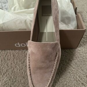 Dolce Vita women’s  Suede Loafers in Taupe